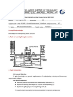 Prerequisite Knowledge:: To Be Used by Teacher As A Teaching Learning Process Guideline For Classrooms and Laboratory