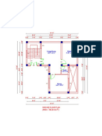 Living Room Kitchen: Ground Floor Plan (AREA:-760.26 SQ - FT)