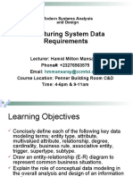 Chapter8 Structuring System Data Requirements