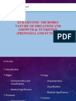 Eukaryotic Microbes Nature of Organism