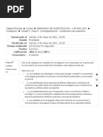 Unidad 2 - Fase 5 - Conceptualización - Cuestionario de Evaluación 1