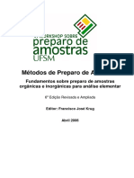 Apostila Preparo de Amostras (Francisco José Krug) 6 Edição