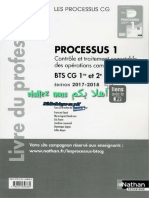 Processus 1 - BTS CG 1re Et 2e Années - Édition 2017 - Livre Du Professeur