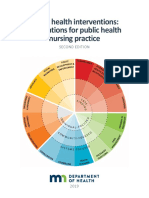 Public Health Interventions: Applications For Public Health Nursing Practice