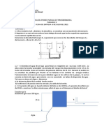 Tarea Del Primer Parcial de Termodinamica