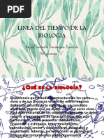 Linea Del Tiempo de La Biologia