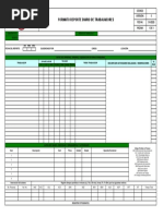 Formato Reporte Diario de Operaciones