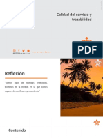 3 - Calidad Del Servicio y Trazabilidad