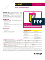 Tec 304 VHS (KSA) : Very High Strength Shrinkage Compensated Grout