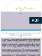 Module 4: Drug Education: Week 6