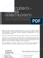 Caso Clínico 2 - Cáncer Ginecológico