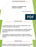 Air Compressors, Air Treatment and Pressure Regulation: Faculty of Mechanical Engineering