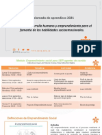 Modulo Emprendimiento Social 1° Sesión