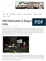 SIM3 Optimization & Design Seminar at UC Irvine - Bob McCarthy