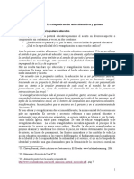 La Catequesis Escolar Entre Alternativas y Opciones