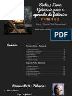 1 e 2 - Síntese Livro Grimório para o Aprendiz de Feiticeiro - TOCADABRUXA