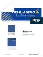 ZIEHL-ABEGG Operating Instructions ZAdyn4C R-TBA12 01-GB 1649