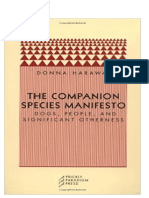 Manifesto Das Espécies Companheiras - Donna Haraway