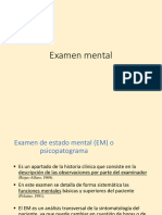 Examen Mental