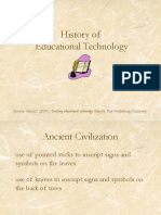 History of Educational Technology