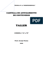 Cartilla Afianzamiento TALLER