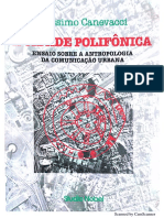 CANEVACCI, Massimo - A Cidade Polifônica