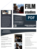 Film Studies Minor - Brochure Design