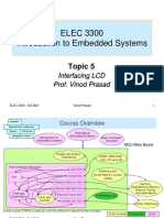 ELEC 3300 Introduction To Embedded Systems: Topic 5