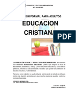 Modulo de Educación Cristiana