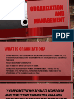 Organization and Management