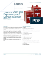 Weatherproof and Explosionproof Manual Stations: MPSR Series