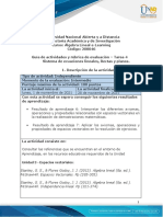 Guía de Actividades y Rúbrica de Evaluacigón - Unidad 3 - Tarea 4 - Espacios Vectoriales