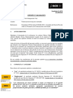 Opinión OSCE 040-2021 - Valorización de M M SIN GG