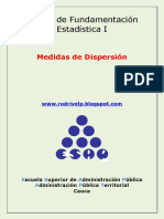 Medidas de Dispersión