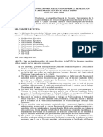 1convocatoria A Elecciones para La Federación 2016 2018