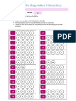 Ficha de Respuestas Matemática 6to