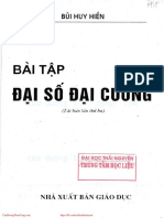 Bài Tập Đại Số Đại Cương - Bùi Huy Hiền