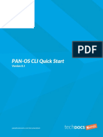 PAN-OS CLI Quick Start