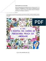 II Mostra de Psicologia Puc Praça 2 2021