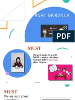 PAST MODALS September 14th