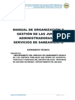 Manual de Organización y Gestion de JASS