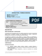 Programa Actualizado de Farmacognosia