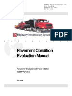 Pavement Condition Evaluation Manual