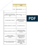 Plan de Trabajo Mercadeo Del 06 Al 10 de Septiembre