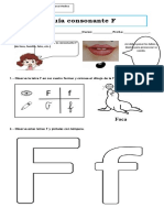 Guía Consonante F Word