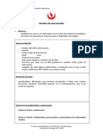 Matriz de Evaluación