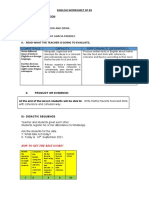 Javier English Worksheet #9. 2do Grado