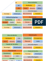 Bingo Geográfico - Velha e Nova Ordem Mundial