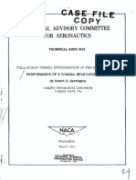 FullScale Tunnel Investigation of The Static Thrust Performance of A Coaxial Helicopter Rotor