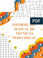 Informe Del Manual de Técnicas Pediatricas